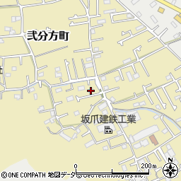 東京都八王子市弐分方町288周辺の地図