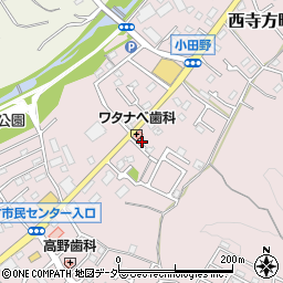 東京都八王子市西寺方町502周辺の地図