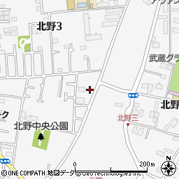 東京都三鷹市北野周辺の地図