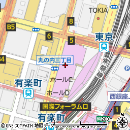 CAFE LEXCEL 東京国際フォーラム店周辺の地図