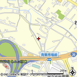 東京都国立市谷保611-10周辺の地図