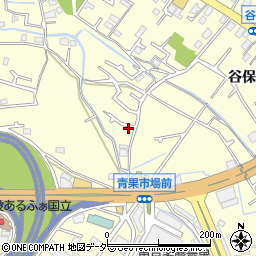 東京都国立市谷保615-10周辺の地図