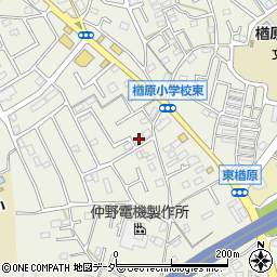 東京都八王子市楢原町322周辺の地図