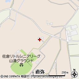 千葉県佐倉市直弥725周辺の地図