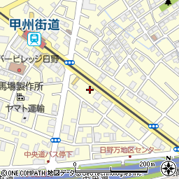 東京都日野市日野896周辺の地図