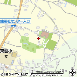 山梨県甲州市勝沼町休息1871-16周辺の地図