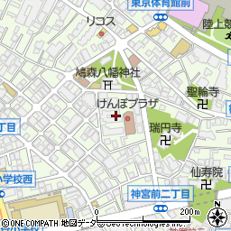 株式会社環都市建築計画事務所周辺の地図