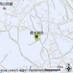 唐土神社周辺の地図
