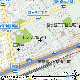セレッソ幡ヶ谷駐車場 渋谷区 駐車場 コインパーキング の住所 地図 マピオン電話帳