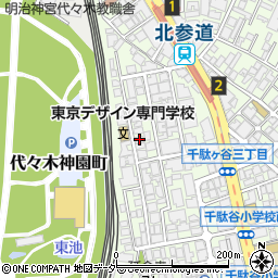 日本理学療法士協会周辺の地図