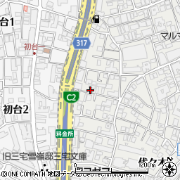 東京都渋谷区代々木5丁目21-10周辺の地図
