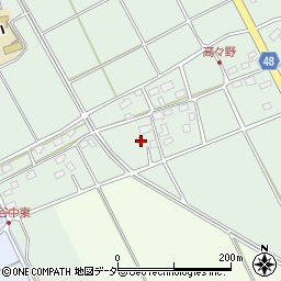千葉県匝瑳市高1556周辺の地図
