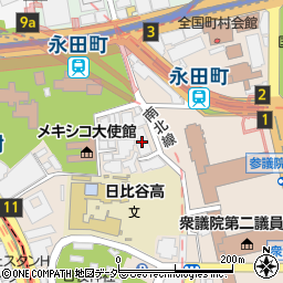 株式会社イノス　東京支社周辺の地図