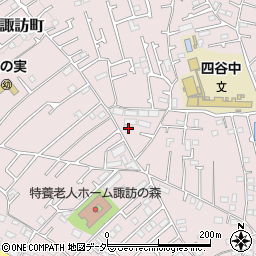 東京都八王子市諏訪町443周辺の地図