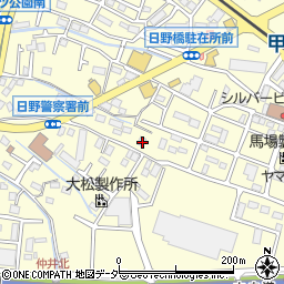 東京都日野市日野1596周辺の地図