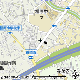 東京都八王子市楢原町1141周辺の地図