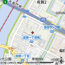 〒135-0031 東京都江東区佐賀の地図