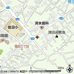 バーミヤン 習志野鷺沼店周辺の地図