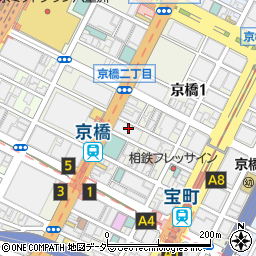 ひろぎん証券株式会社　東京支店周辺の地図