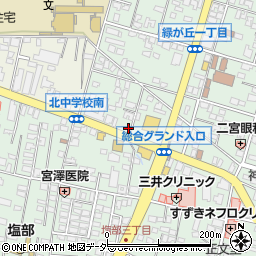佐野薬局西支店周辺の地図