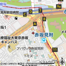 スギドラッグ赤坂見附店周辺の地図