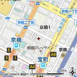 株式会社三井住友銀行　京橋法人営業部周辺の地図