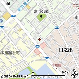 千葉県市川市入船14-5周辺の地図