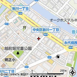 中国菜館 生駒軒 新川店周辺の地図