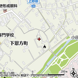 東京都八王子市下恩方町1008周辺の地図