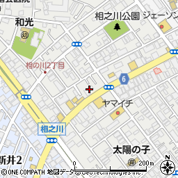 三共自動車販売株式会社　本社新車安売り館周辺の地図