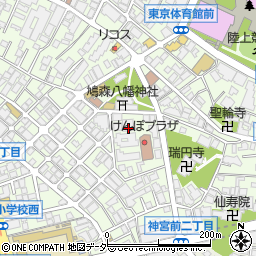 日本将棋連盟（公益社団法人）周辺の地図