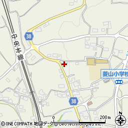 山梨県甲州市勝沼町菱山1204周辺の地図