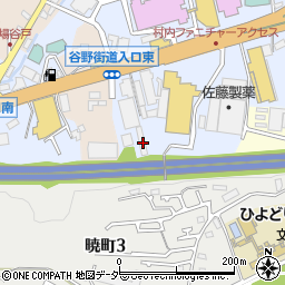 東京都八王子市左入町746周辺の地図