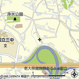 東京都国立市谷保819-11周辺の地図