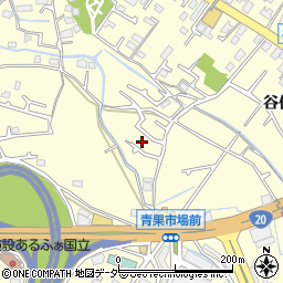 東京都国立市谷保611-4周辺の地図