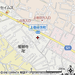 東京都八王子市大楽寺町197周辺の地図