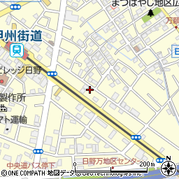 東京都日野市日野921周辺の地図