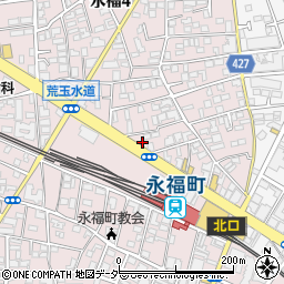 朝日新聞サービスアンカー　杉並区ＡＳＡ永福町周辺の地図