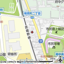 東京ホールセール株式会社　府中工場営業部周辺の地図