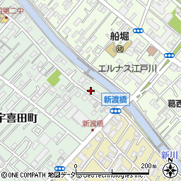 東京都江戸川区宇喜田町1514周辺の地図