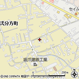 東京都八王子市弐分方町303周辺の地図