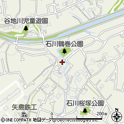 東京都八王子市石川町1588周辺の地図