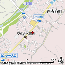 東京都八王子市西寺方町493周辺の地図