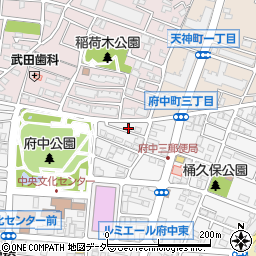 東京都府中市府中町2丁目32周辺の地図