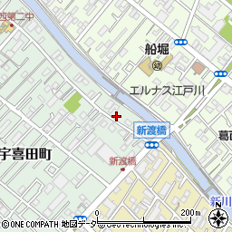 東京都江戸川区宇喜田町1512周辺の地図