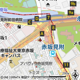 東京都港区赤坂3丁目9-1周辺の地図
