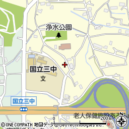 東京都国立市谷保1400周辺の地図