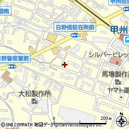 東京都日野市日野1543周辺の地図