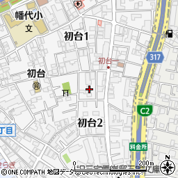 東京都渋谷区初台2丁目19-4周辺の地図