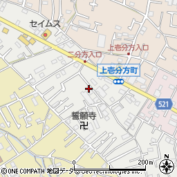 東京都八王子市大楽寺町179周辺の地図
